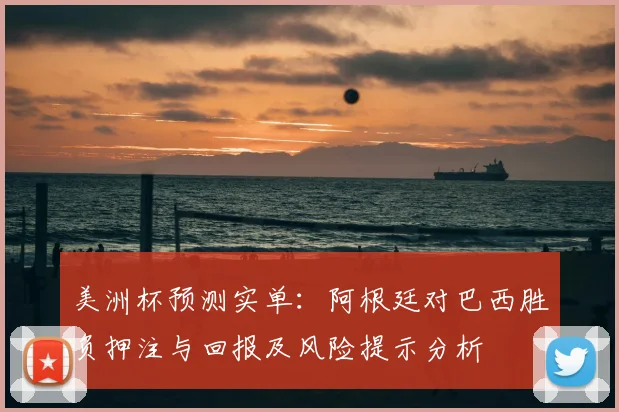 美洲杯预测实单：阿根廷对巴西胜负押注与回报及风险提示分析